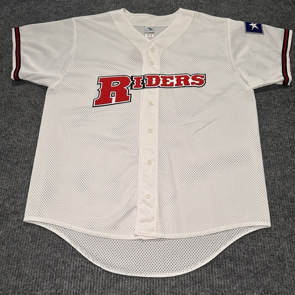 Frisco‎ RoughRiders MiLB Baseball Jersey Adult Size XL RARE Vintage embroidered